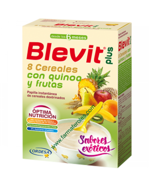 Blevit 8 Cereales con Quinoa y Frutas 300 g