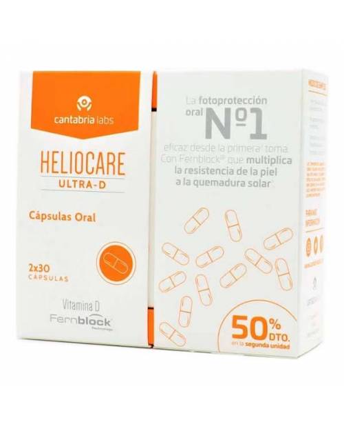 Heliocare Ultra D Duplo 2x30 Cápsulas