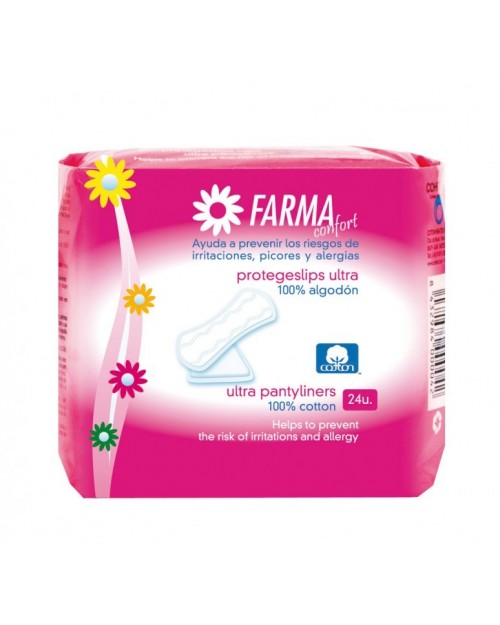 Farmaconfrto 100 % Algodón Protegeslips Ultra