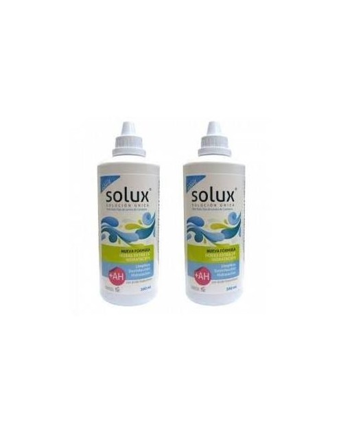 Solux Solucion Unica + AH 360ml x 2unidades