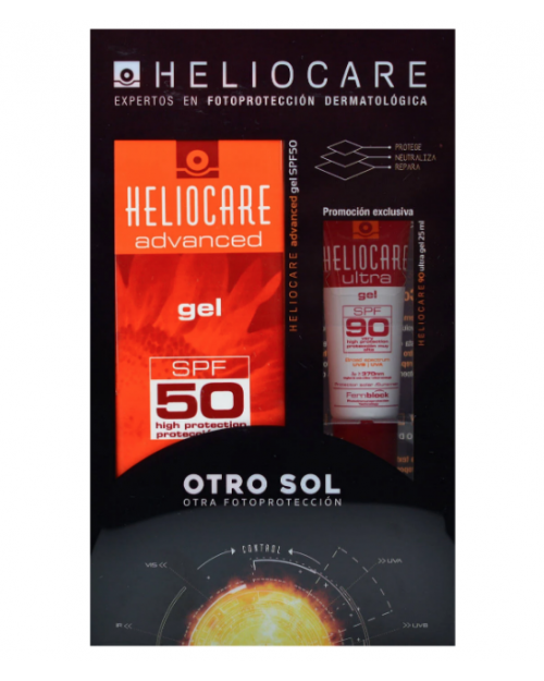 Heliocare Advanced Gel SPF 50 200ml + Ultra Gel SPF90 25ml