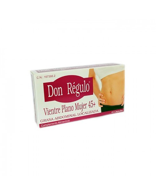 Don Regulo Vientre Plano Mujer 45+ Probiotico 45 Capsulas