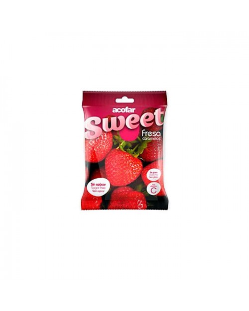 Acofarsweet Caramelos  Azucar  Fresa Bolsa 60 G