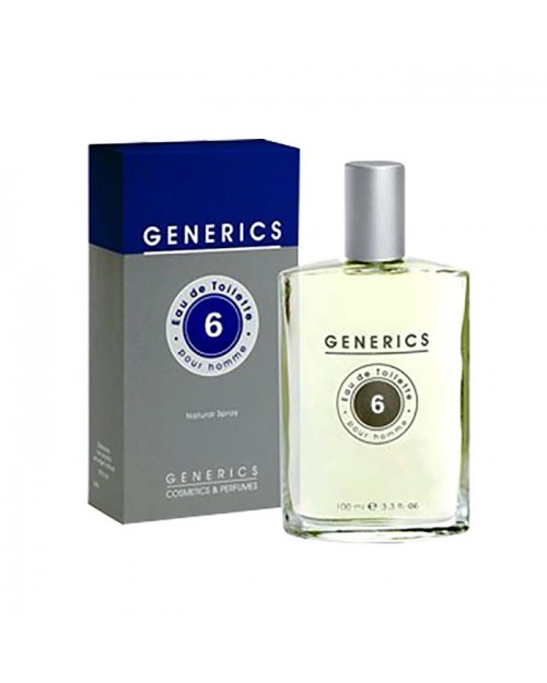 Generics eau de toilette homme nº6 100ml