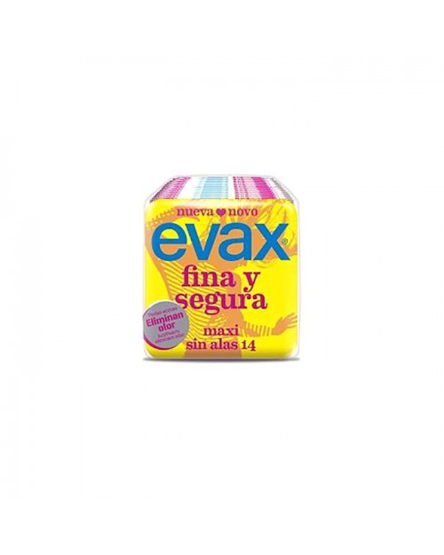 Evax Compresas Fina Y Segura Maxi 14 Und