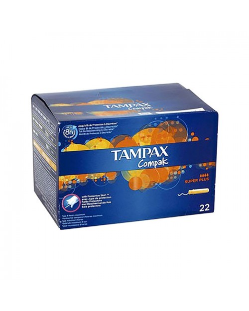 Tampax Compak super plus 22uds