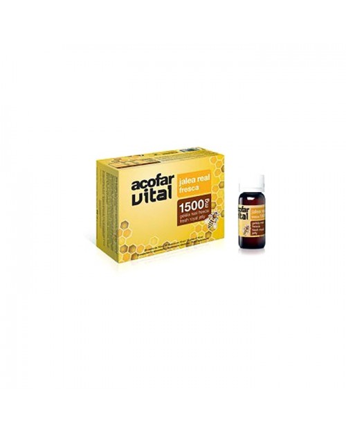 Acofarvital jalea real vitaminada 20 viales