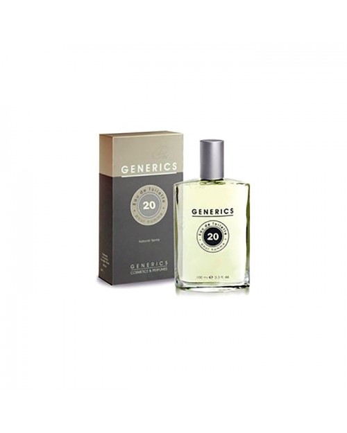 Generics Eau De Toilette para hombres Nº20 100ml