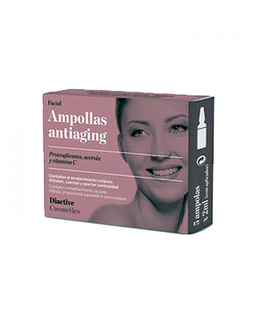 Diactive ampollas antiaging faciales 5uds