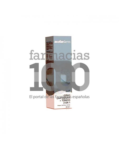 Acofarderm leche limpiadora + tónico 200ml