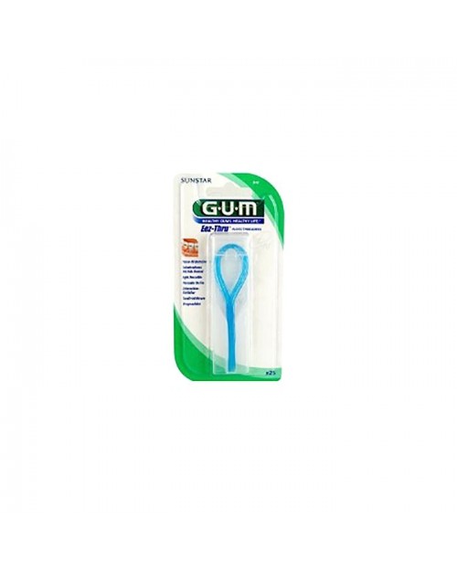 GUM® enhebrador 840 seda dental 25uds