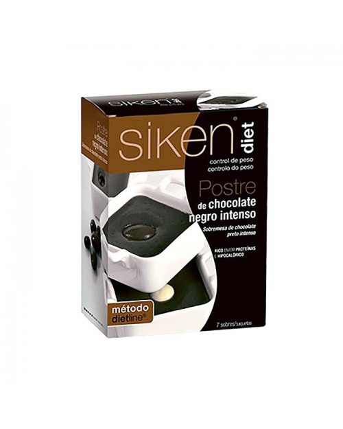 Skin Diet Postre Chocolate Negro Intenso 7 Sobres