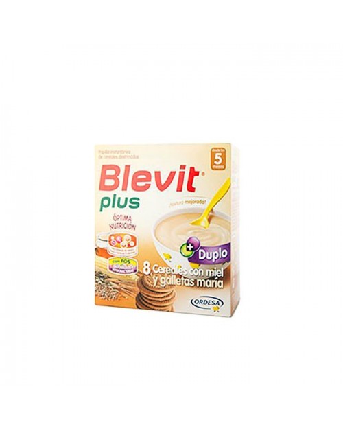 Blevit® plus 8 cereales con miel y galleta María 600g