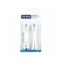 CEPILLO DENTAL ELECTRICO VITIS SONIC S10/S20 MEDIO 2U RECAMBIO CABEZAL