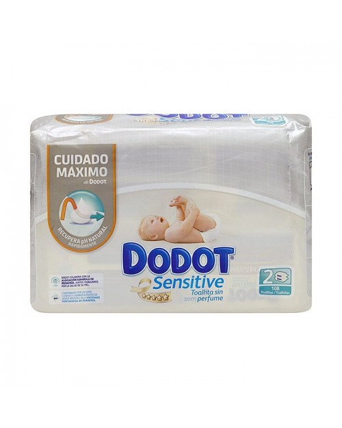 Dodot Sensitive toallitas 108uds