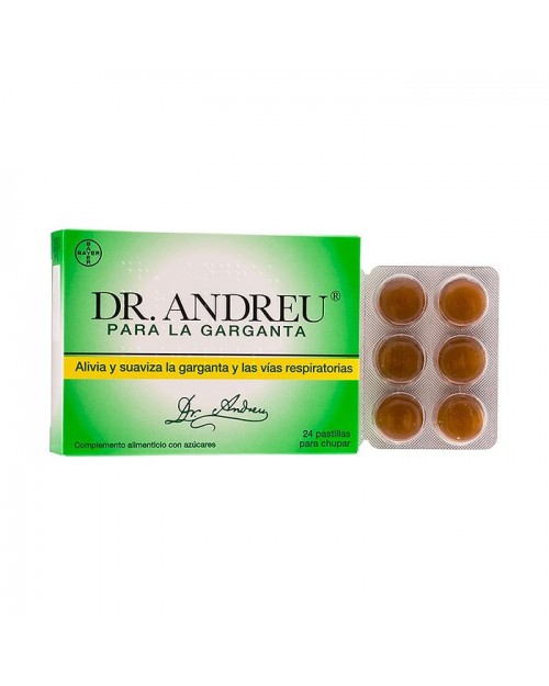 Bayer Dr. Andreu Pastillas sabor Miel 24uds