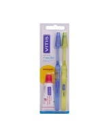 CEPILLO DENTAL ADULTO VITIS MEDIO DUPLO