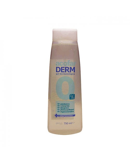 Acofarderm gel dermatológico 0% 750ml