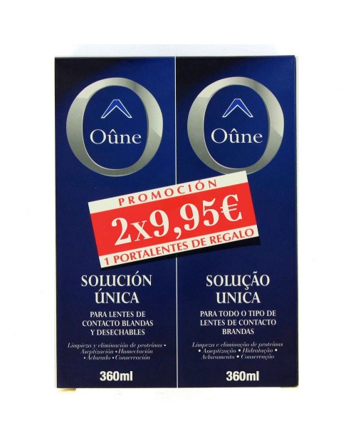 Oune Gotas para Lentes de Contacto Blandas 2x360ml