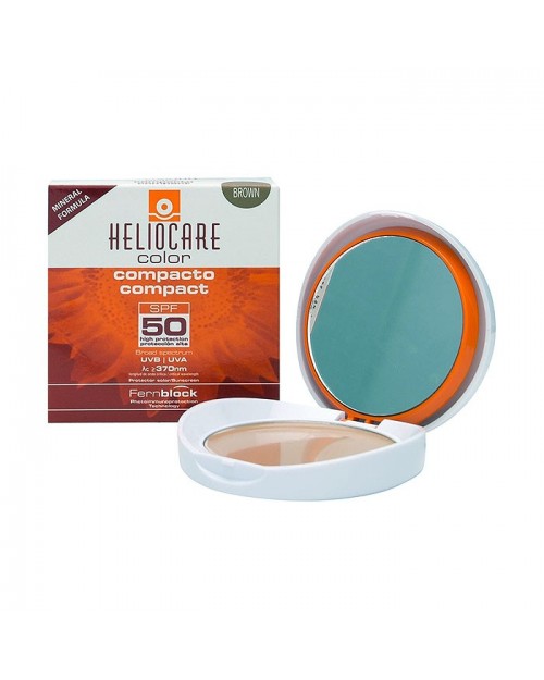 Heliocare compacto brown spf50 piel normal y seca 10gr