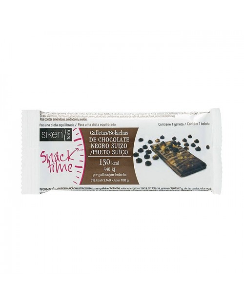 Siken Form galleta chocolate negro 1ud