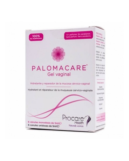 Palomacare Gel Hidratante Y Reparador Vagina  6uds X 5ml